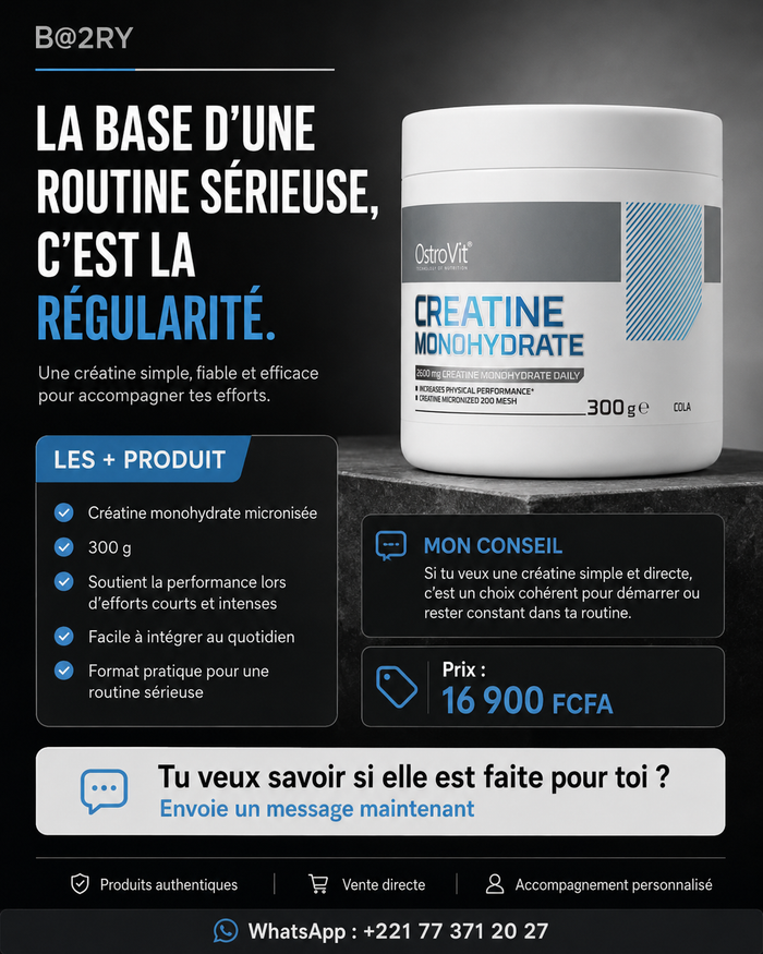 OstroVit Creatine Monohydrate 300g