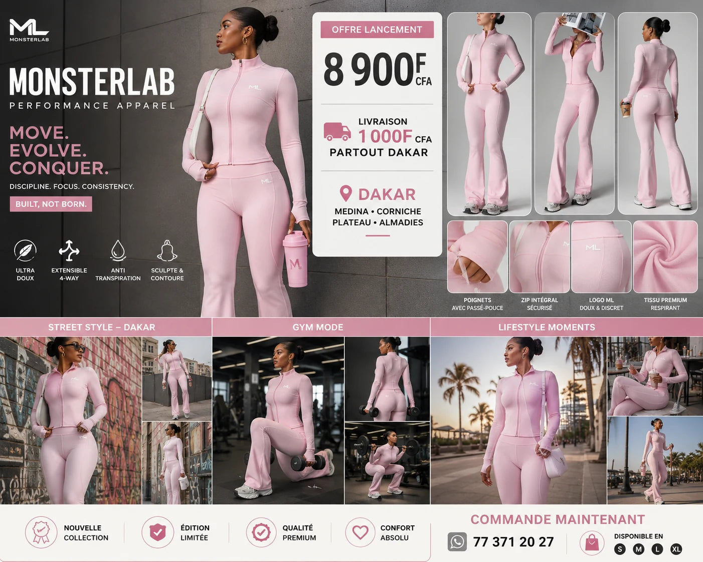 Lookbook MonsterLab Women Collection Dakar