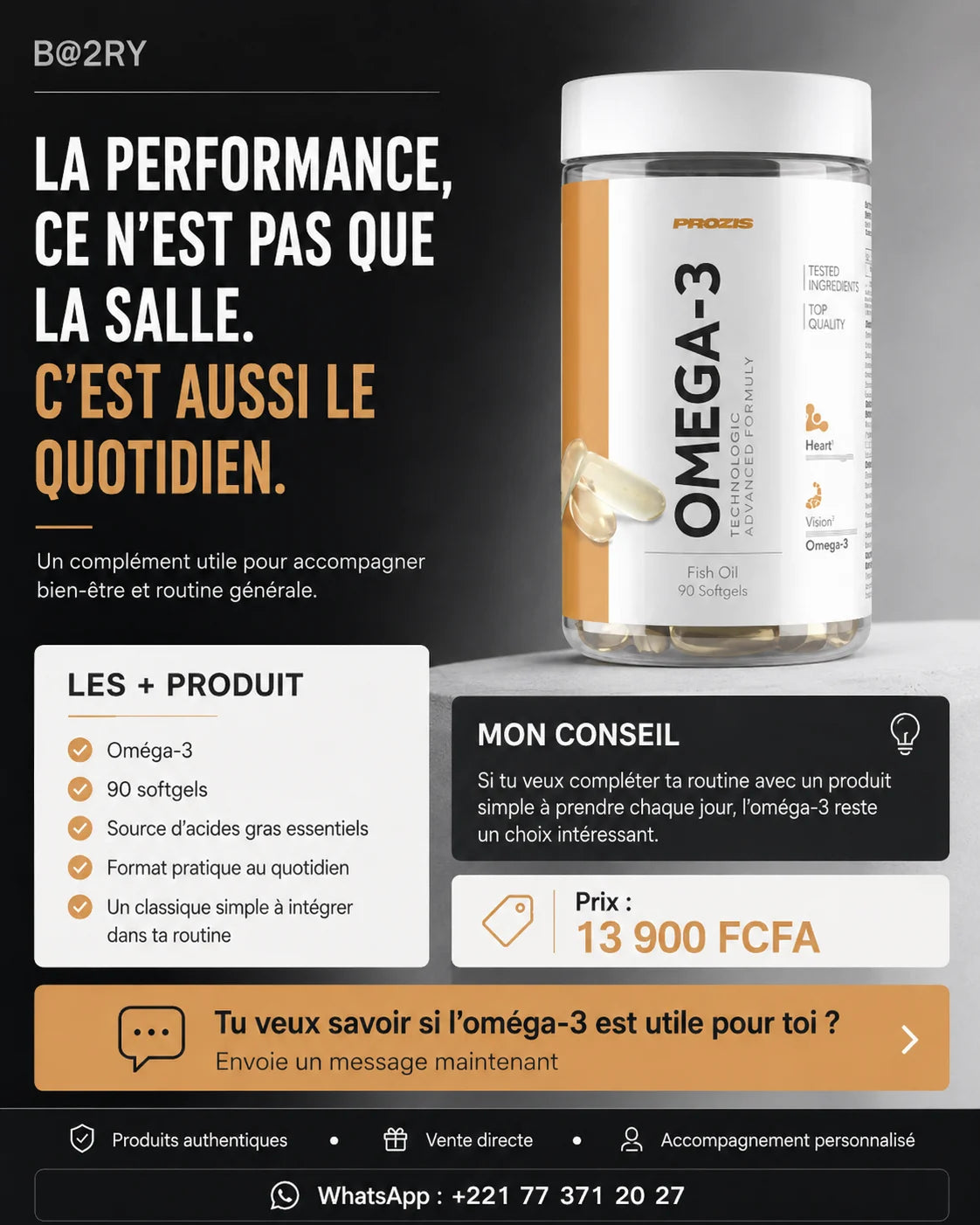 Récupération sportive Dakar