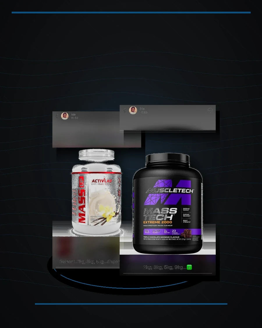Sélection Mass Gainer ActivLab et MuscleTech — MonsterLab
