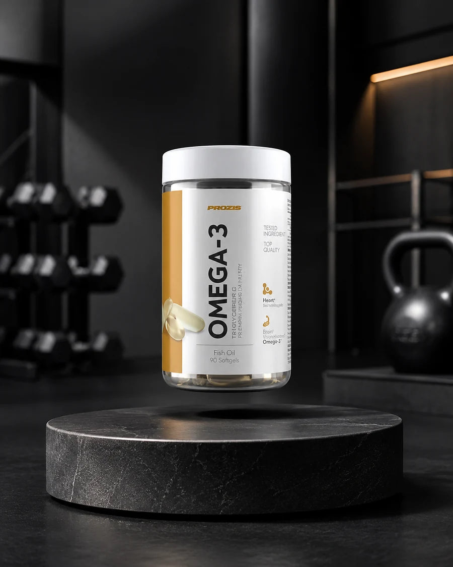 Prozis Omega-3 Fish Oil 90 softgels — objectif bien-être MonsterLab