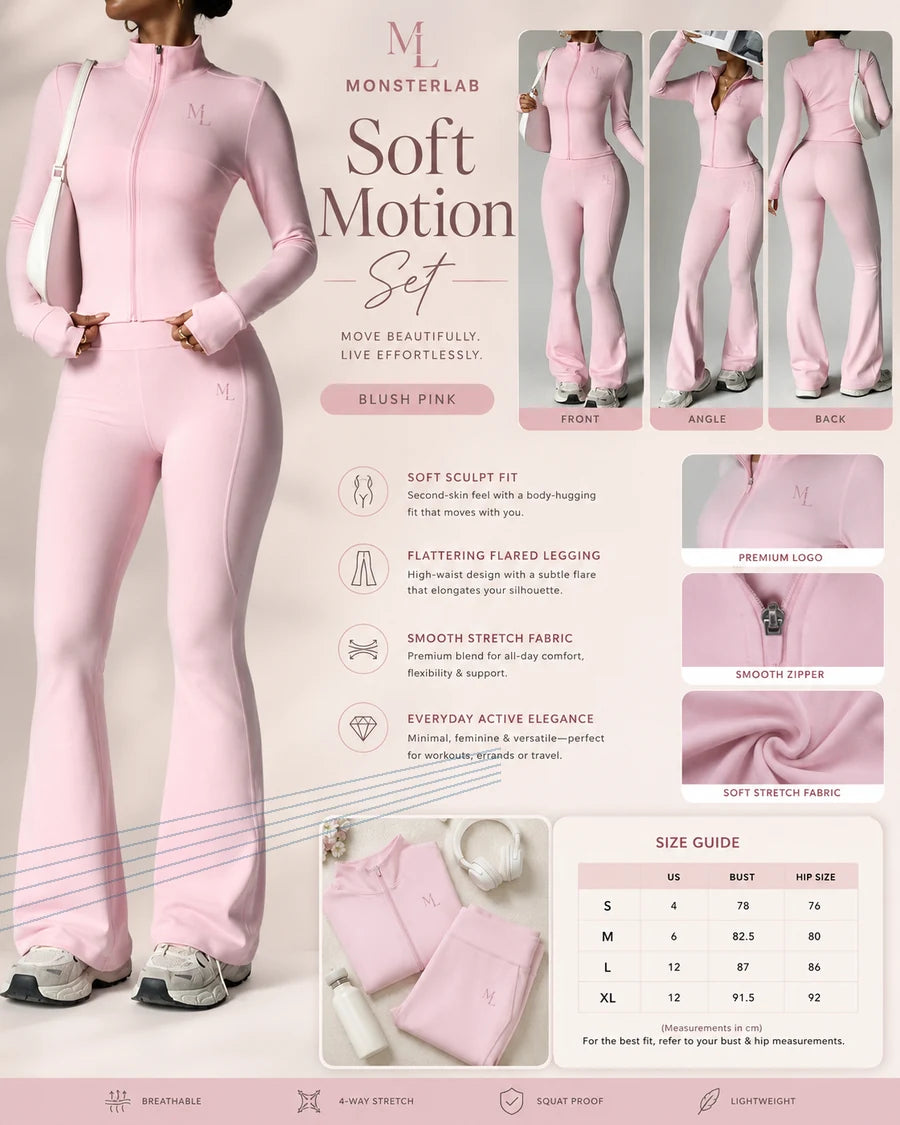 MonsterLab Women Soft Motion — ensemble rose performance